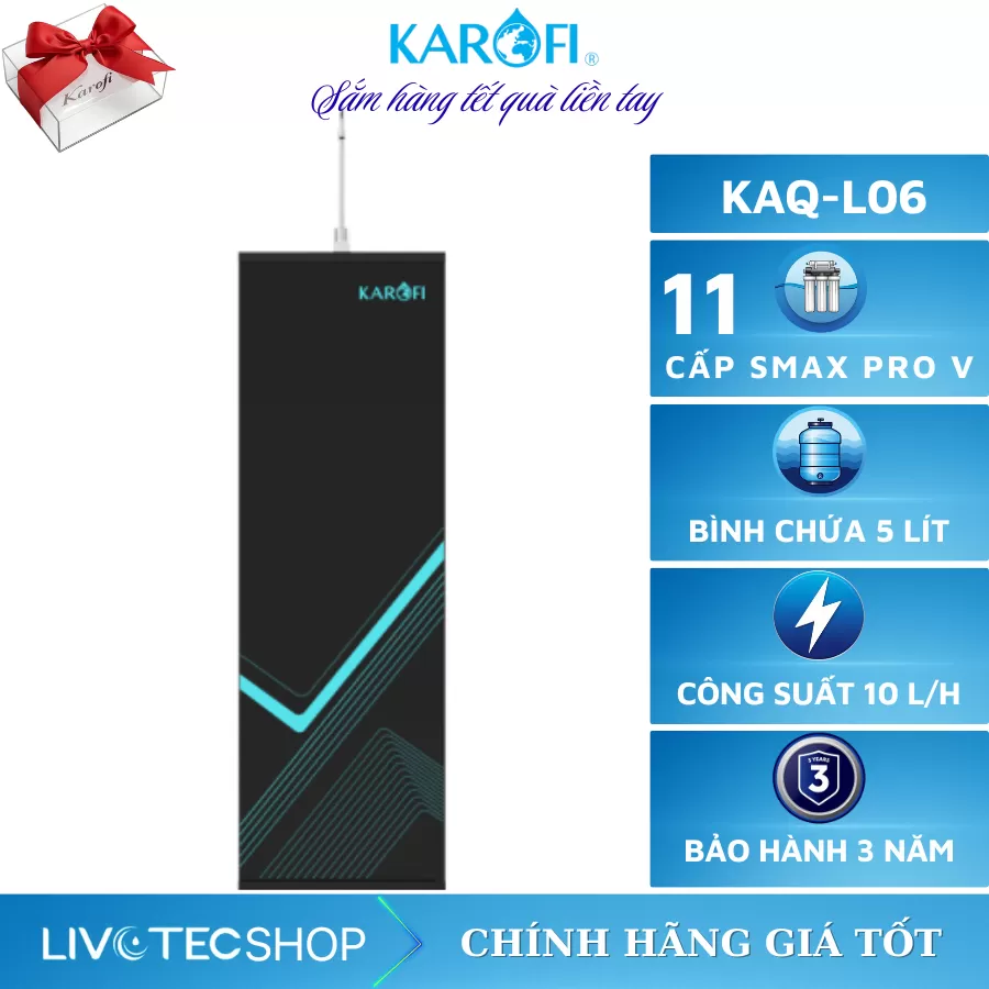 Máy lọc nước RO Karofi KAQ-L06