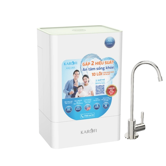 Máy lọc nước RO Karofi KAQ-U65