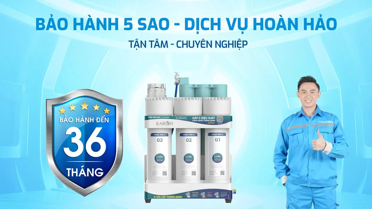 Karofi cam kết sẽ mang lại trải nghiệm tuyệt vời nhất cho quý khách hàng với sự Tận tâm - Chuyên nghiệp - Bảo hành 5 sao