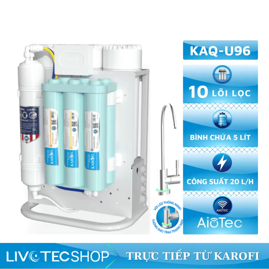 Máy lọc nước Karofi KAQ-U96