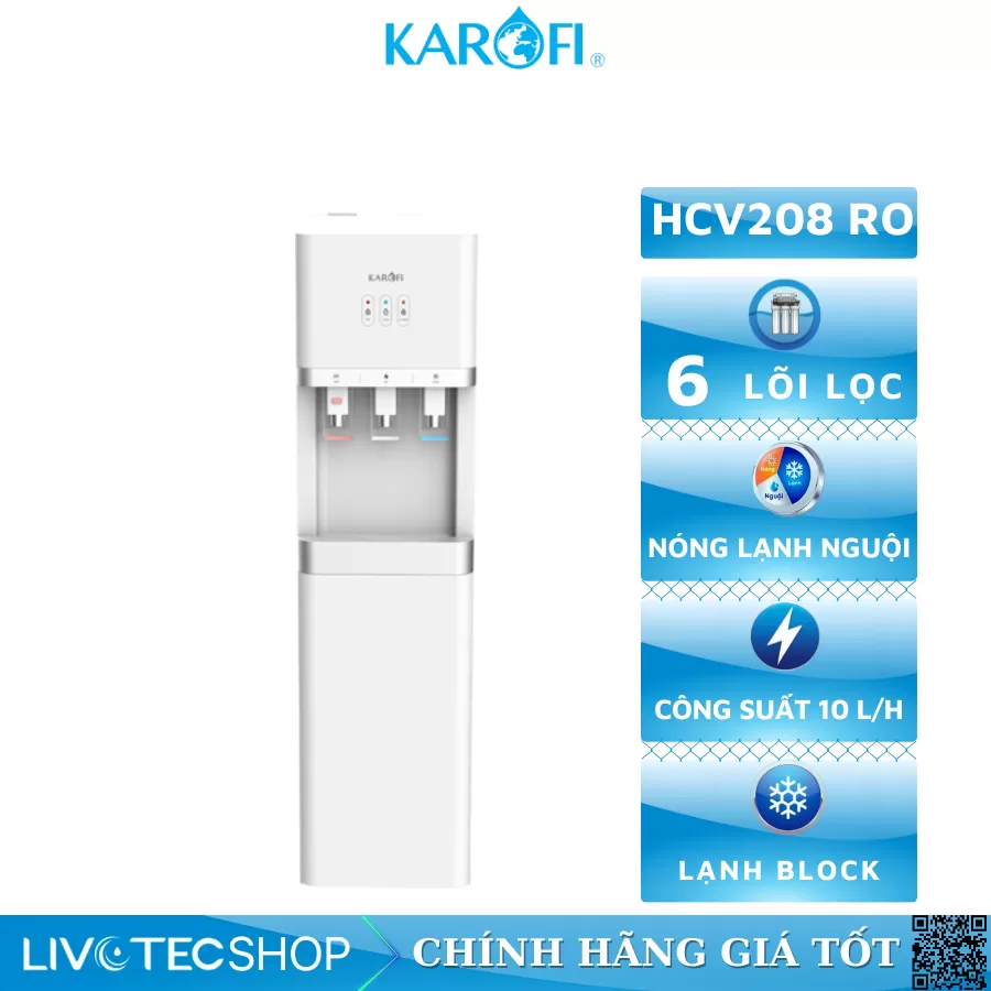 Máy nóng lạnh Karofi HCV208RO