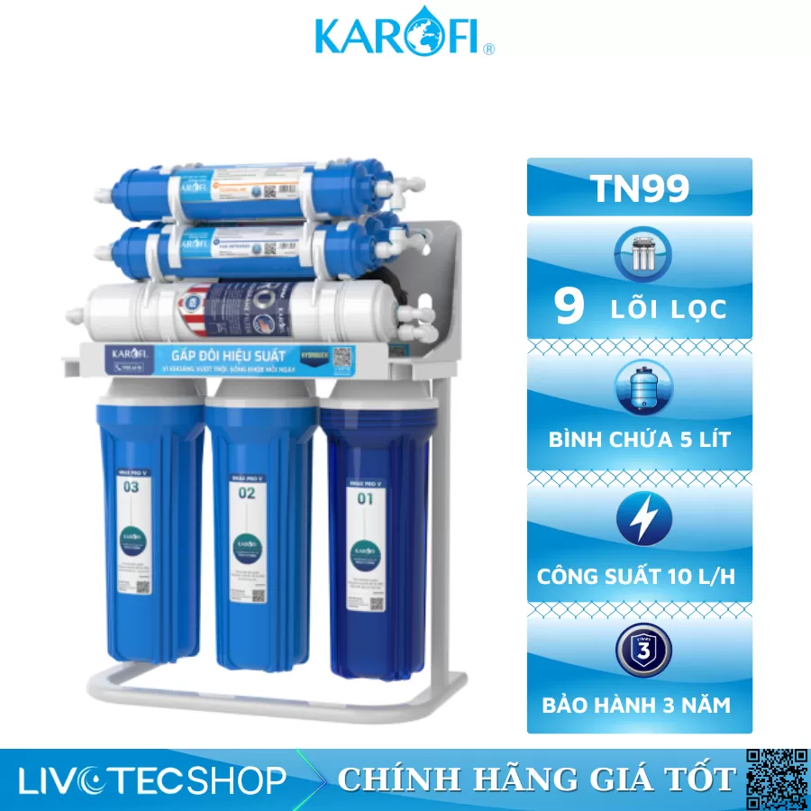 Máy lọc nước RO Karofi KHY-TN99
