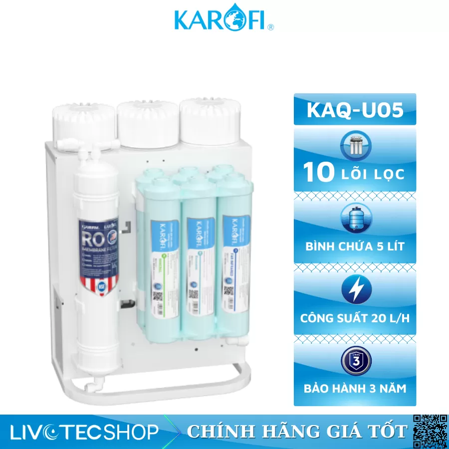 Máy lọc nước Karofi KAQ-U05
