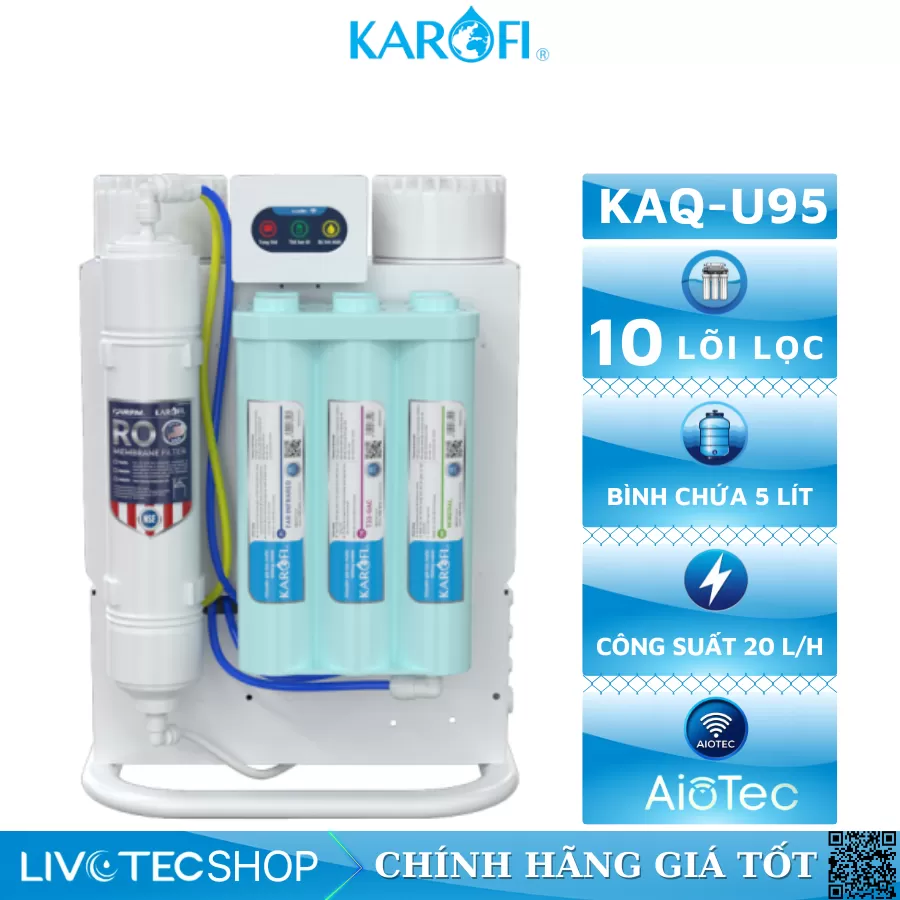 Máy lọc nước Karofi KAQ-U95