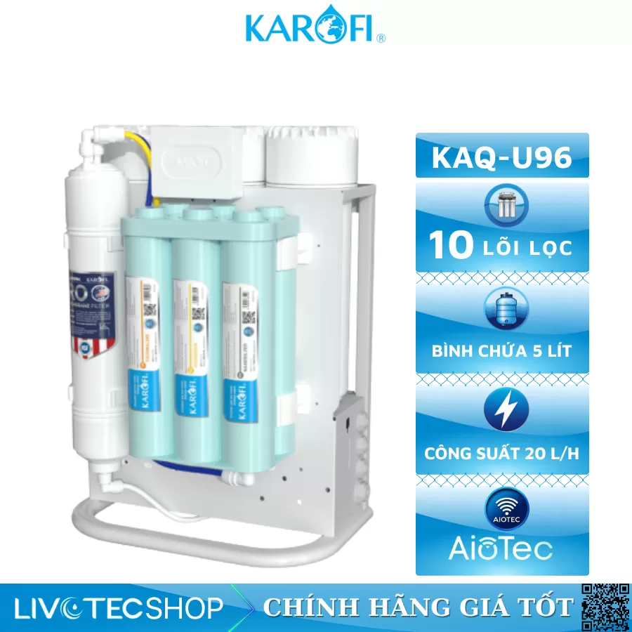 Máy lọc nước Karofi KAQ-U96