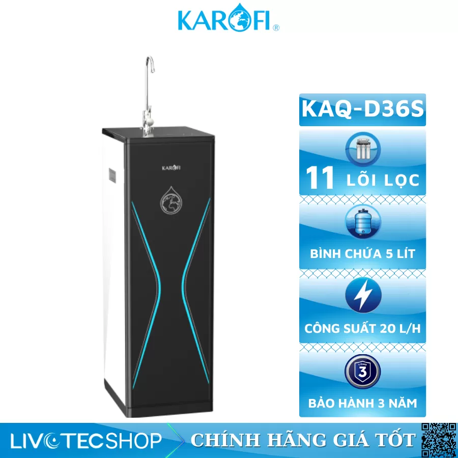 Máy lọc nước Karofi KAQ-D36S