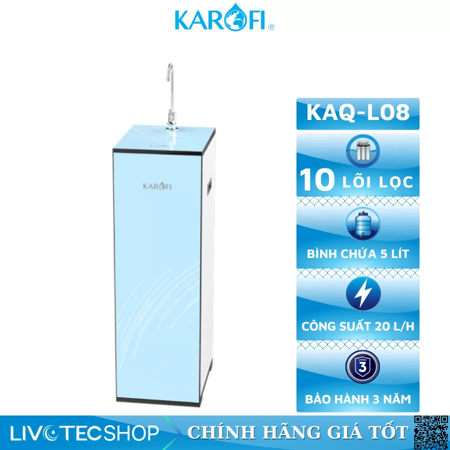 Máy lọc nước Karofi KAQ-L08
