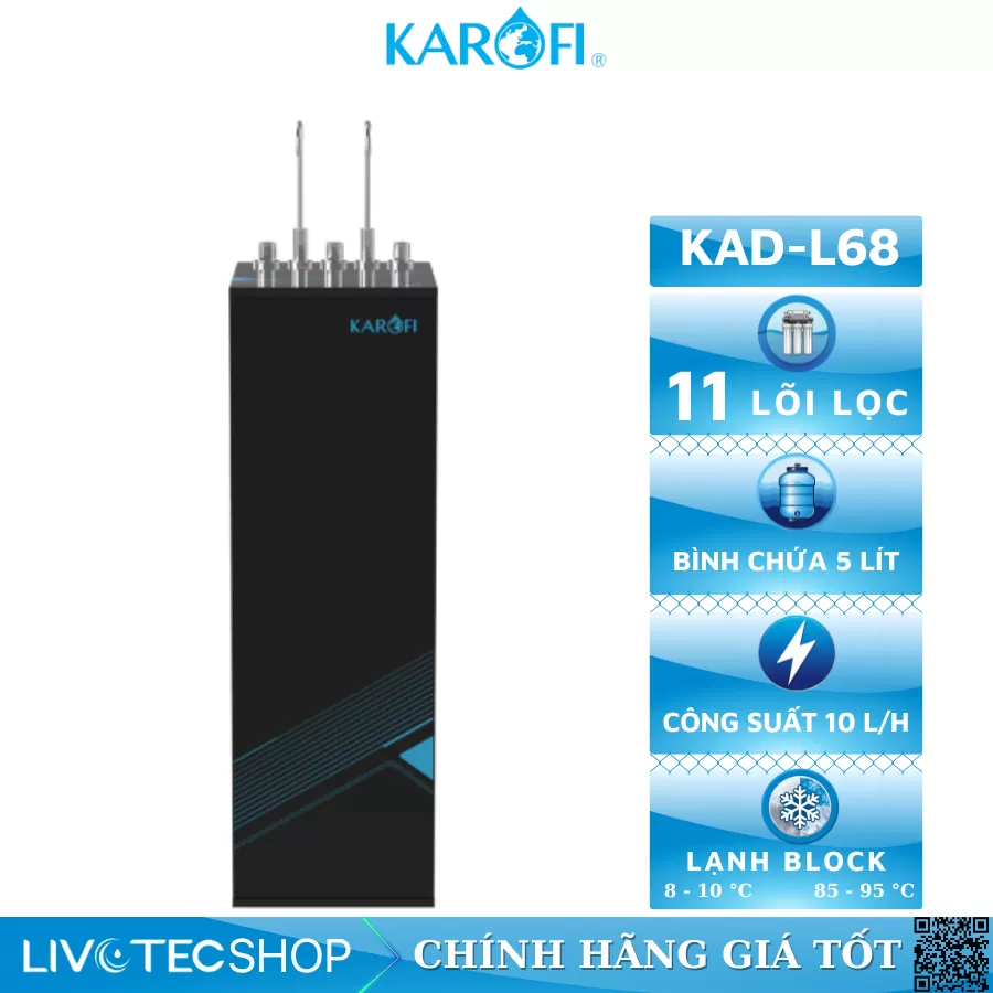Máy lọc nước nóng lạnh KAD-L68