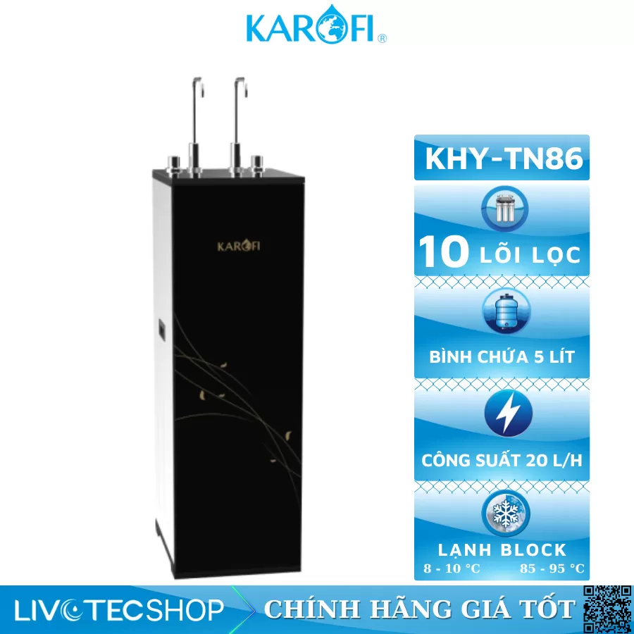 Máy lọc nước nóng lạnh Karofi KHY-TN86