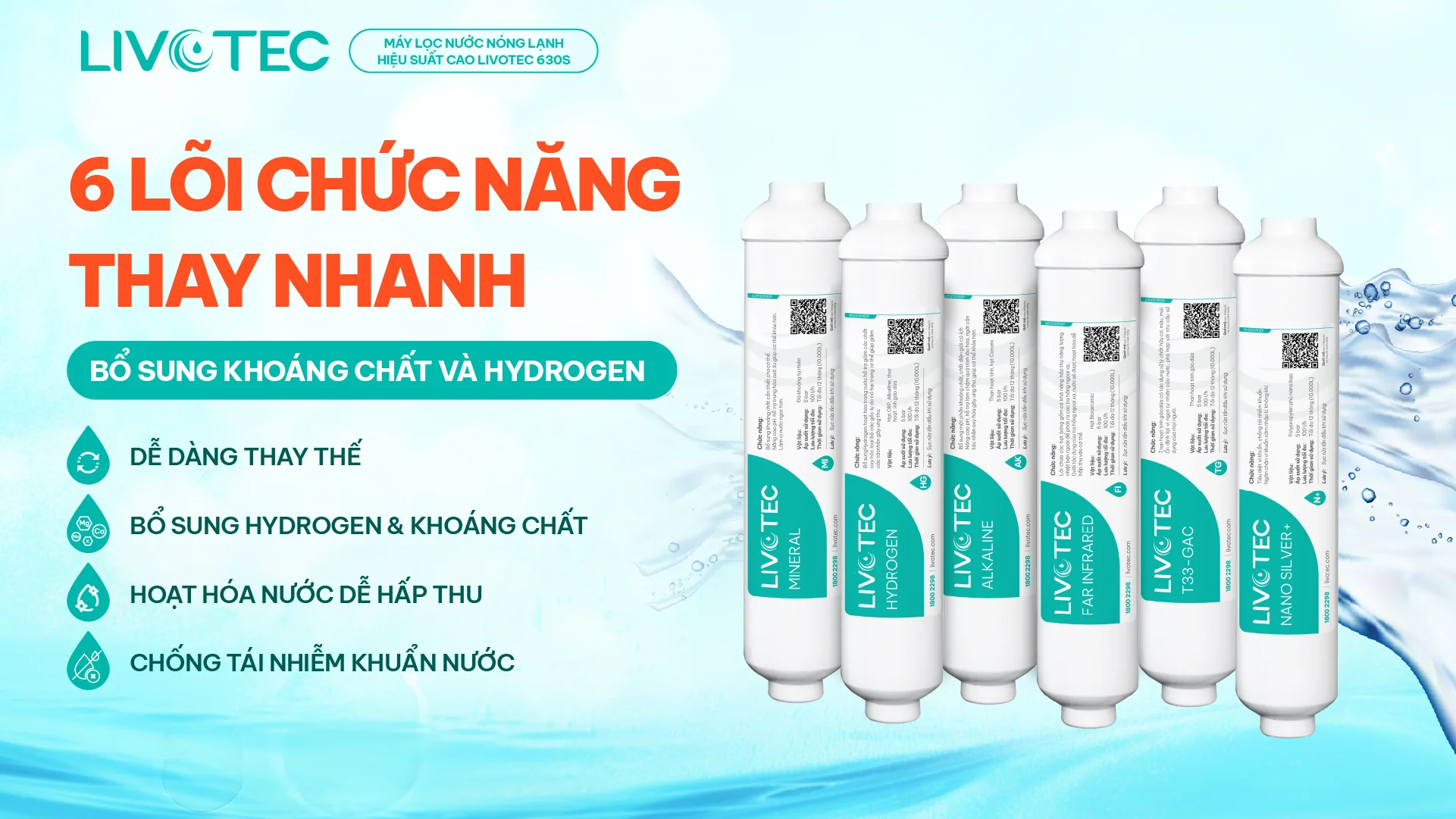 6 L&Otilde;I CHỨC NĂNG &ndash; BỔ SUNG HYDROGEN, KHO&Aacute;NG