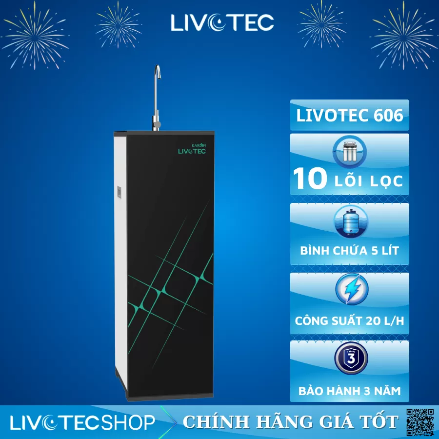 Máy lọc nước RO Livotec 606