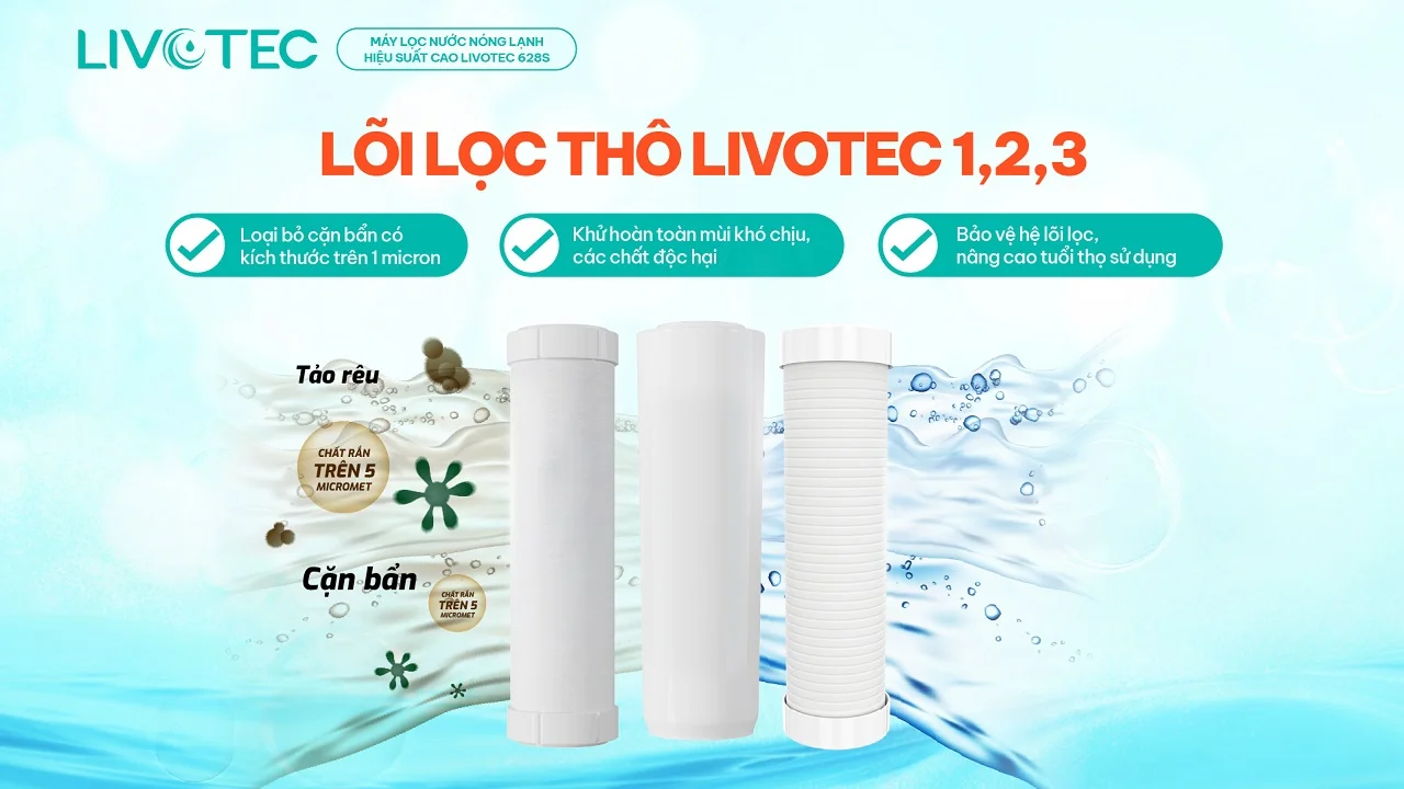 L&otilde;i lọc th&ocirc; gi&uacute;p bảo vệ to&agrave;n hệ thống