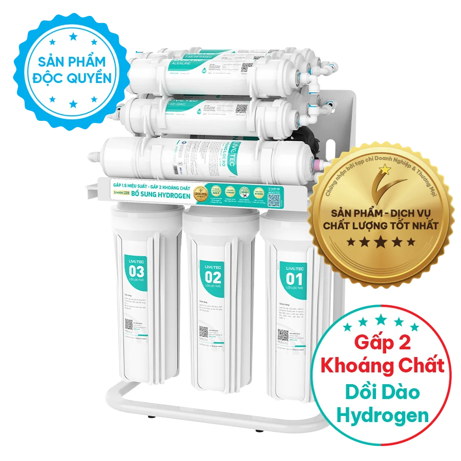 Máy lọc nước để gầm Livotec 228