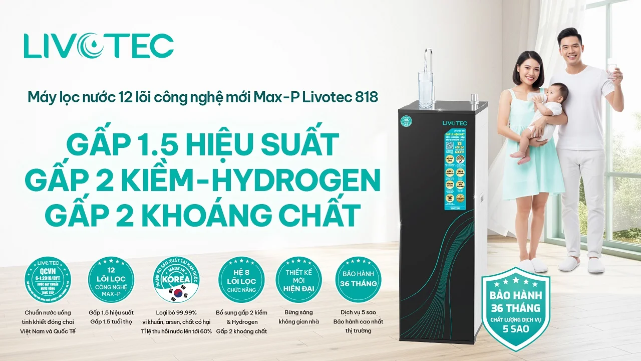 Máy lọc nước RO Livotec 818