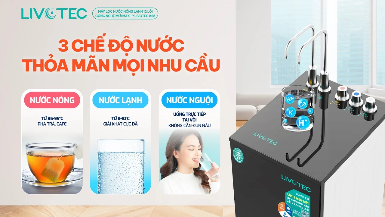 3 CHẾ ĐỘ NƯỚC ĐA DẠNG