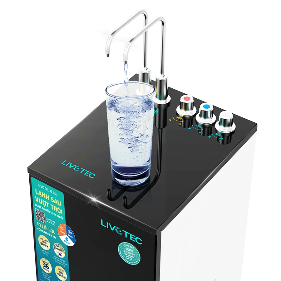 Máy lọc nước nóng lạnh Livotec 628S