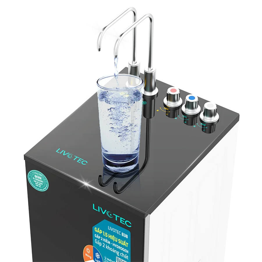 Máy lọc nước nóng lạnh Livotec 838