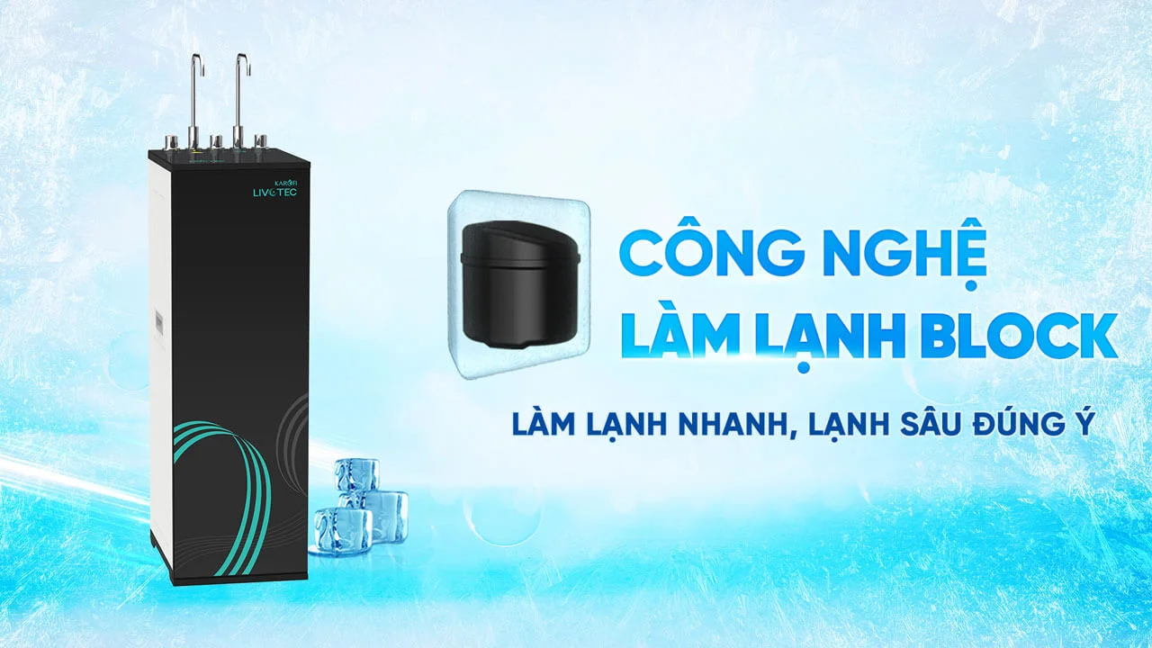 Máy lọc nước nóng lạnh Livotec 630