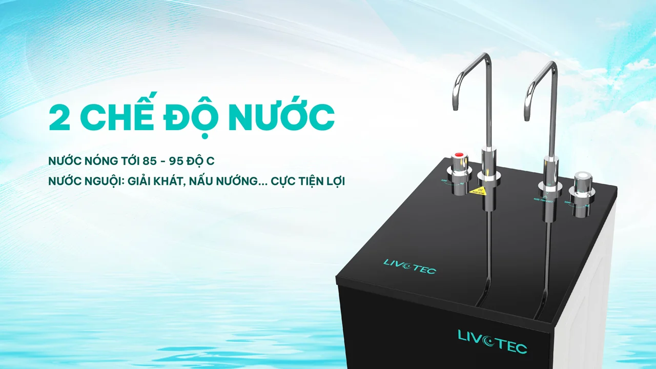 Máy lọc nước nóng nguội Livotec 635