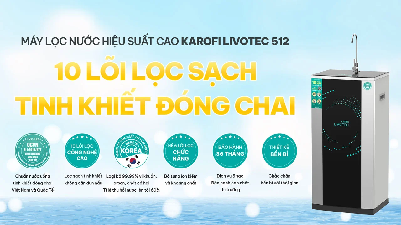 Máy lọc nước Livotec 512 
