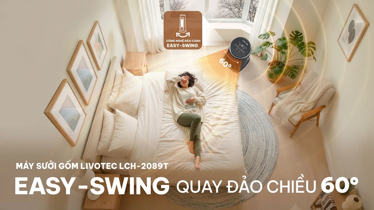 Mua M&aacute;y sưởi gốm Livotec LCH-1597D