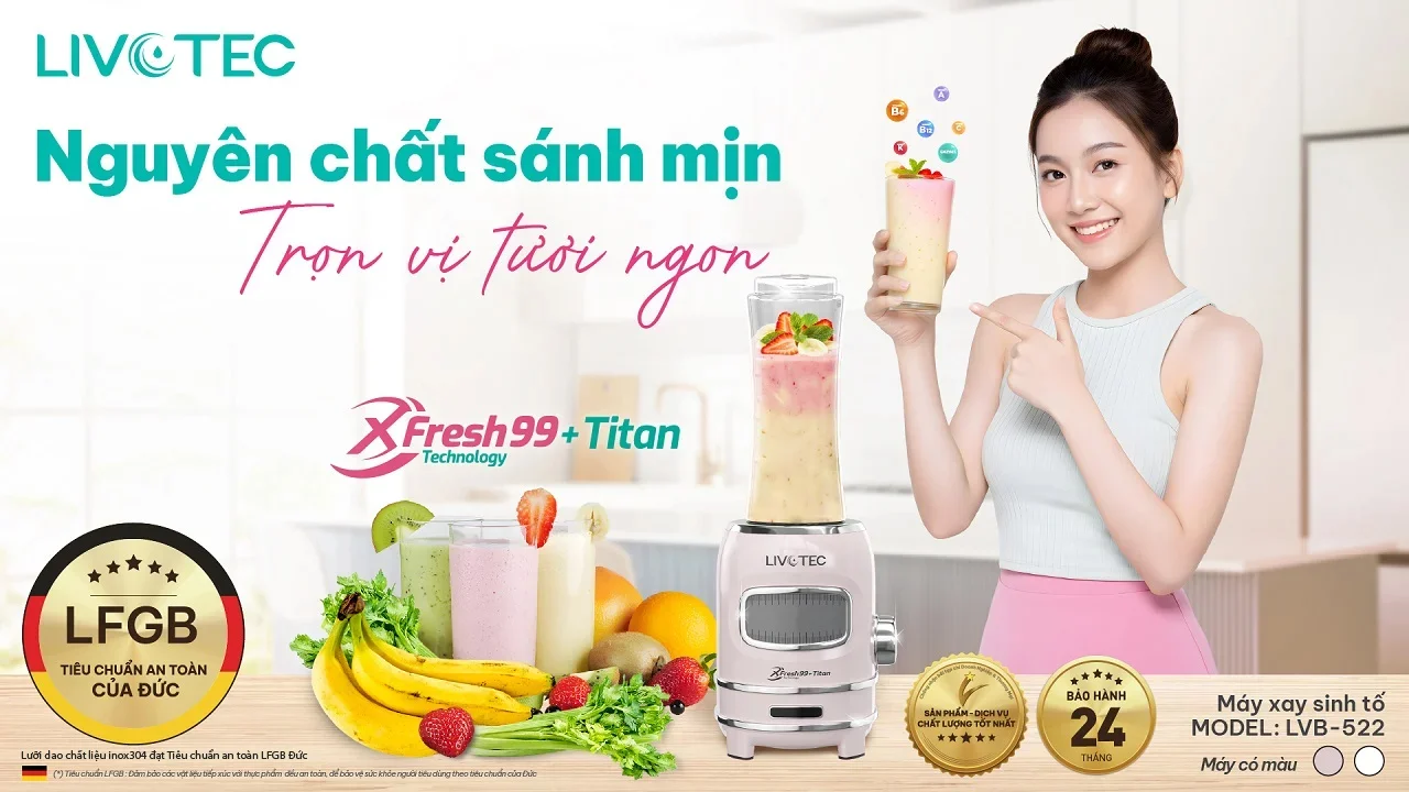 Máy xay sinh tố Livotec LVB-522