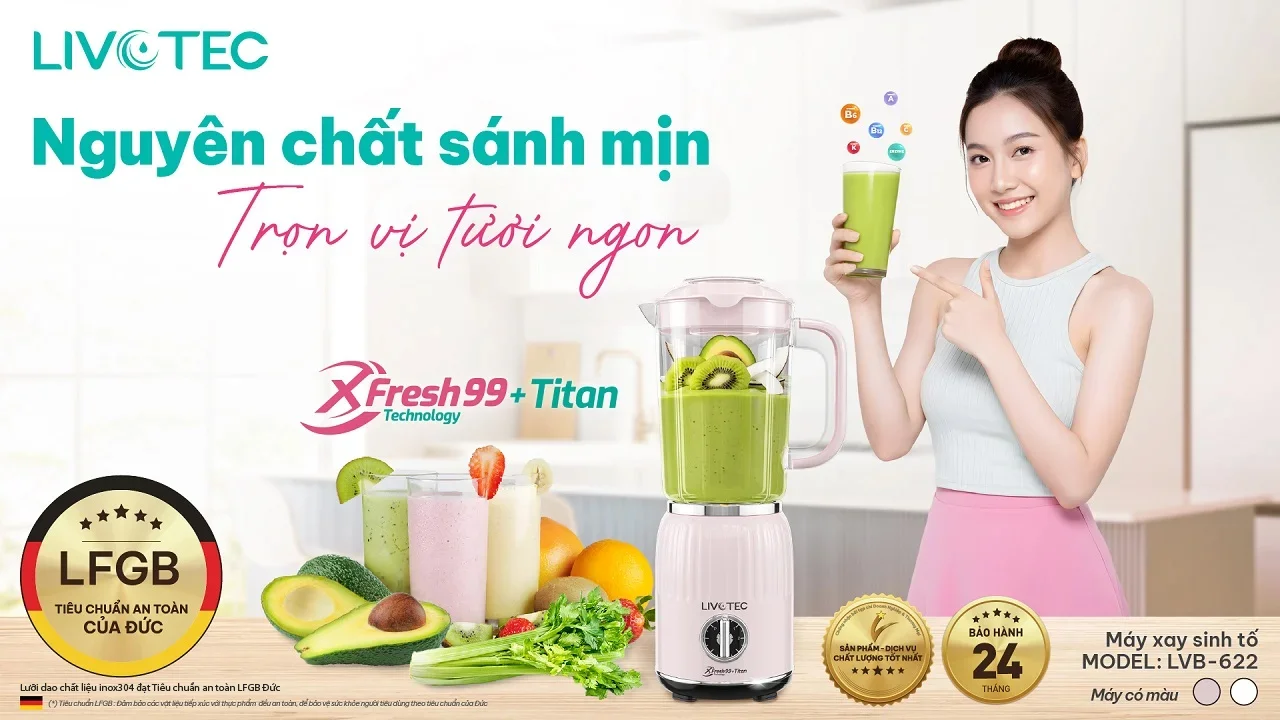Máy xay sinh tố Livotec LVB-622