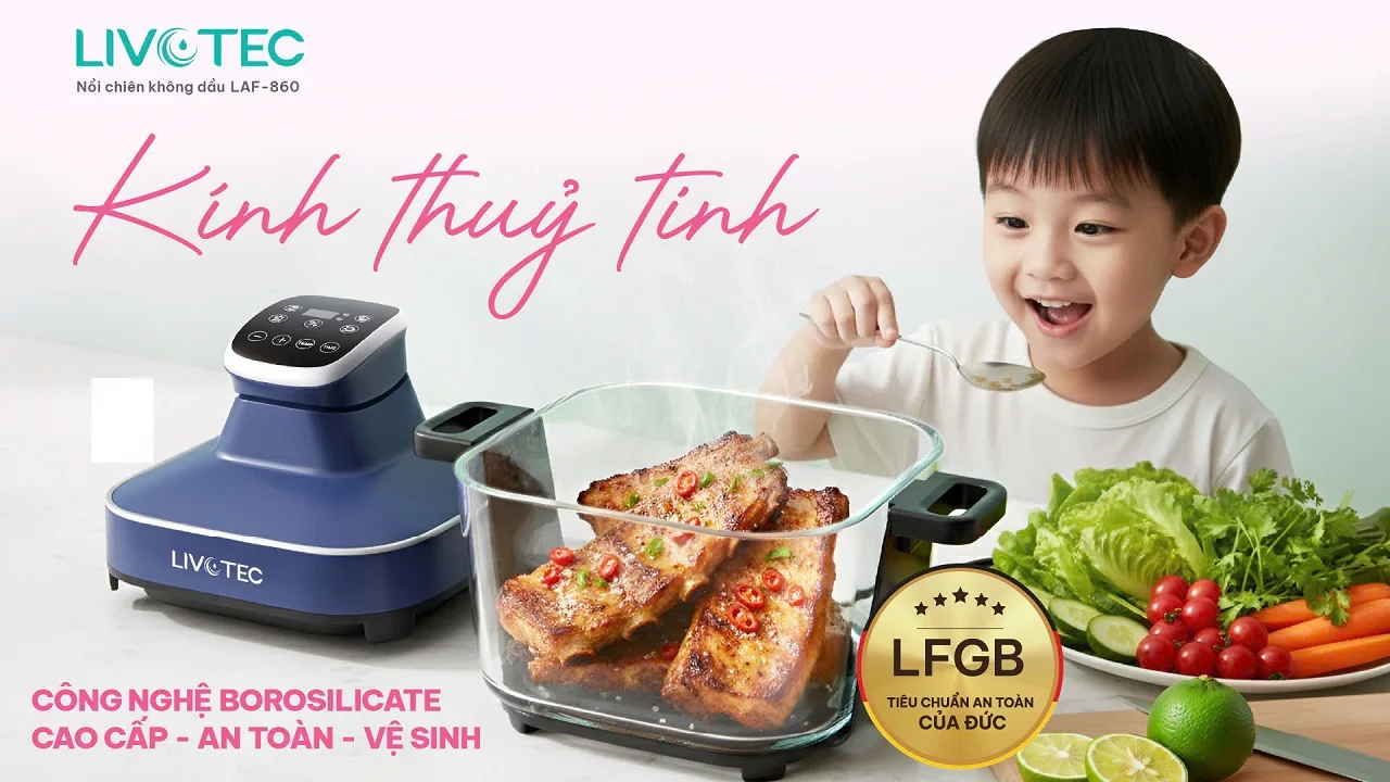 KHOANG CHIÊN THỦY TINH BOROSILICATE