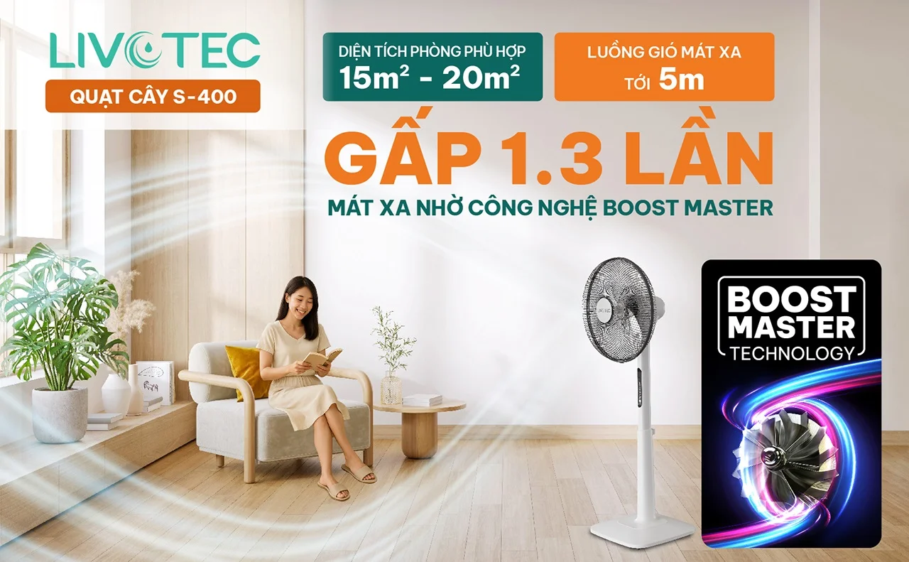 Quạt c&acirc;y Livotec