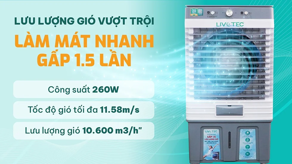 Quạt điều hòa Livotec