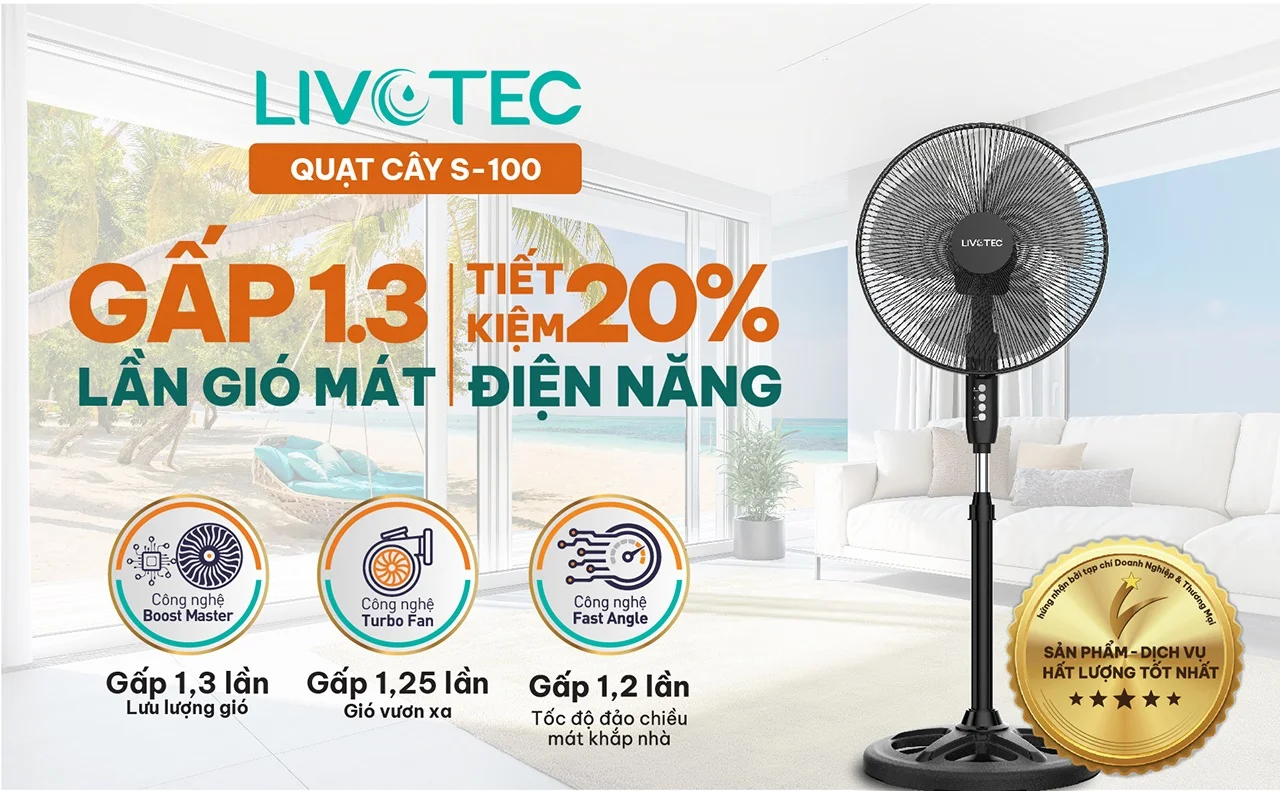 Quạt cây Livotec
