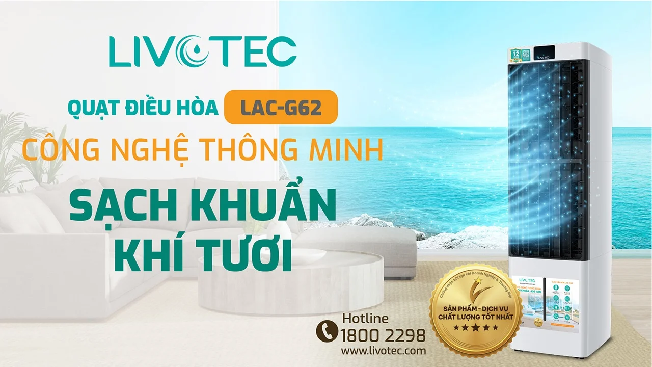Quạt điều hòa Livotec LAC-G62