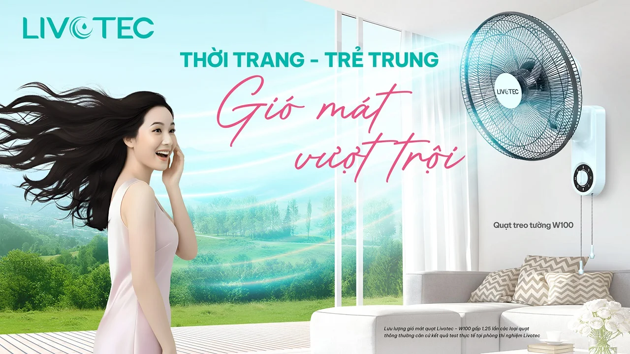 Quạt Treo Tường Livotec | Giải Pháp Làm Mát Cho Gia Đình