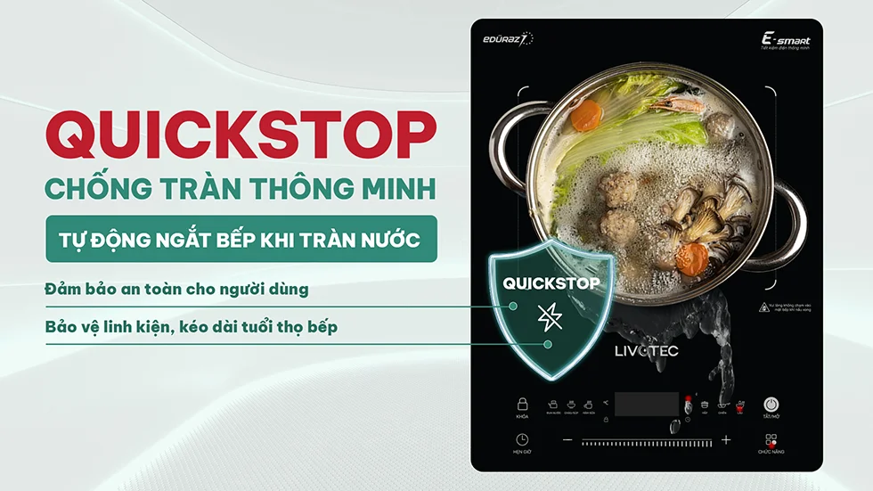 Lưu &yacute; khi sử dụng bếp từ