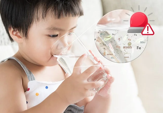 Nước pha sữa cho trẻ v&agrave; giải ph&aacute;p lọc nước an to&agrave;n Livotec