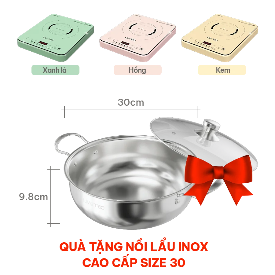 Bếp từ đơn Livotec E-Smart LIS-560