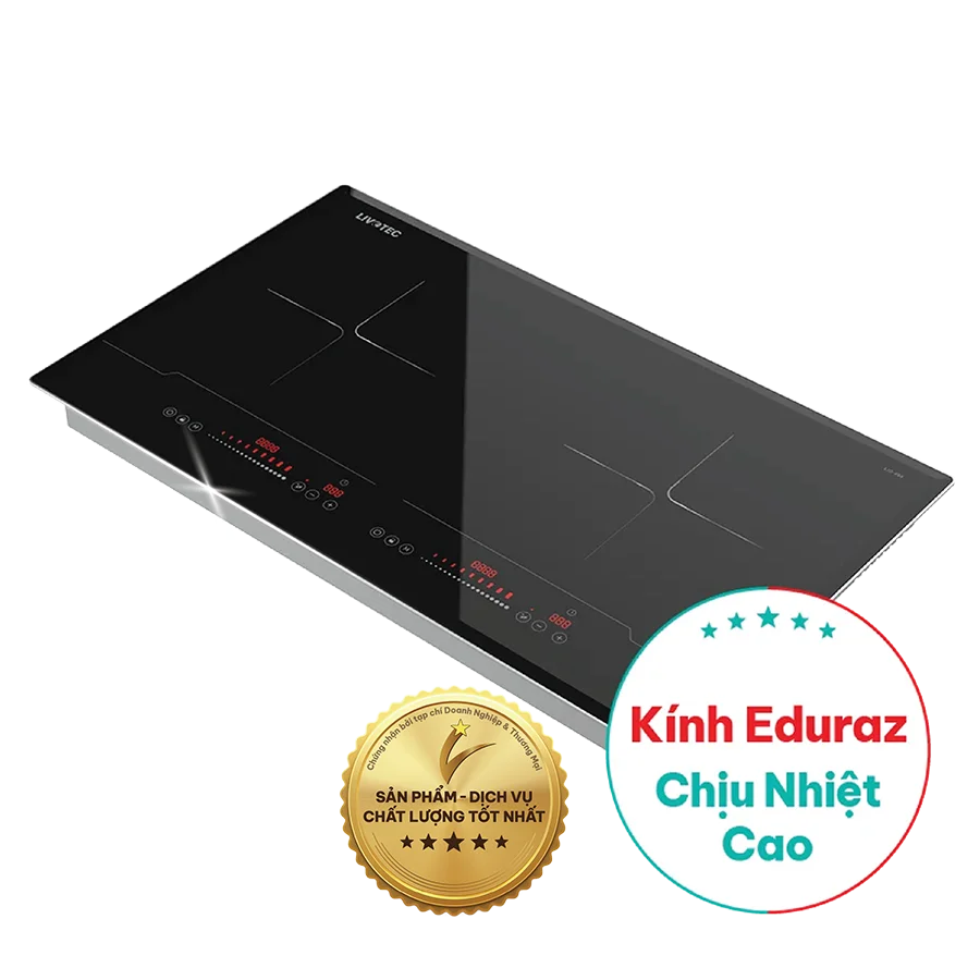 Bếp điện từ đôi Livotec LID-888
