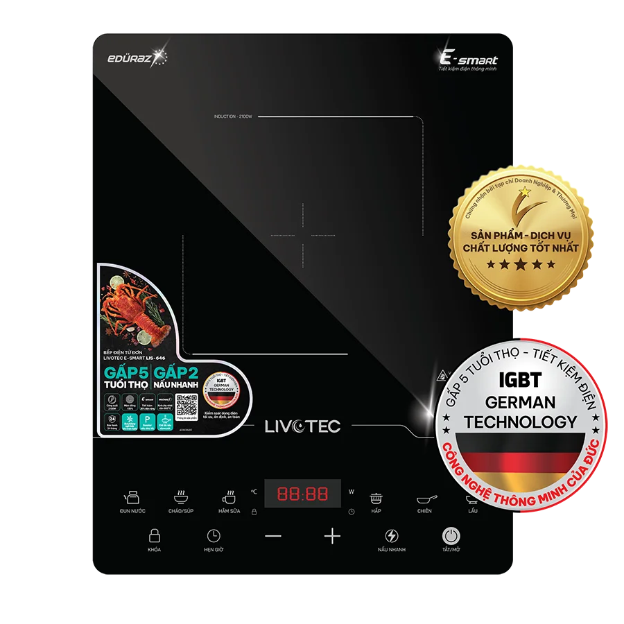 Bếp từ đơn Livotec E-smart LIS-646