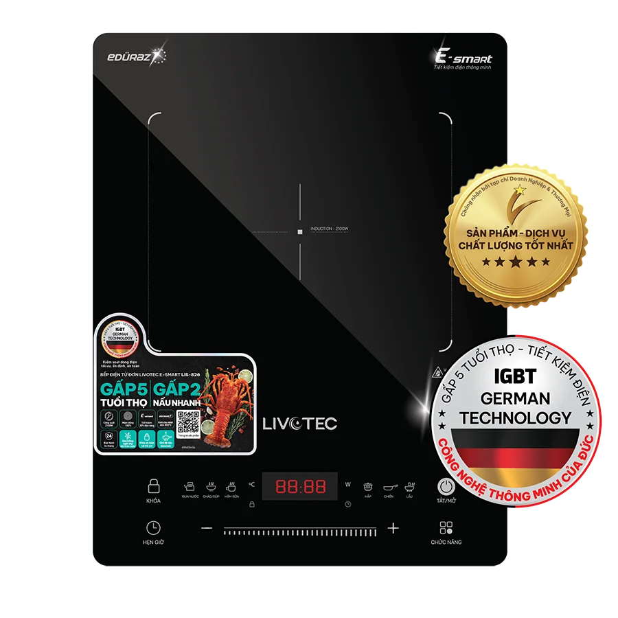 Bếp từ đơn Livotec E-smart LIS-826