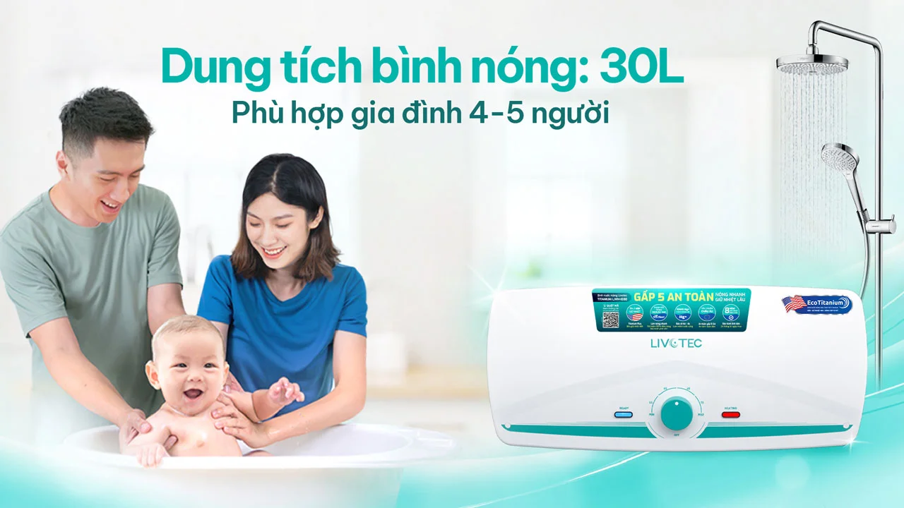 Bình tắm nước nóng – Giải pháp hoàn hảo cho ngôi nhà hiện đại