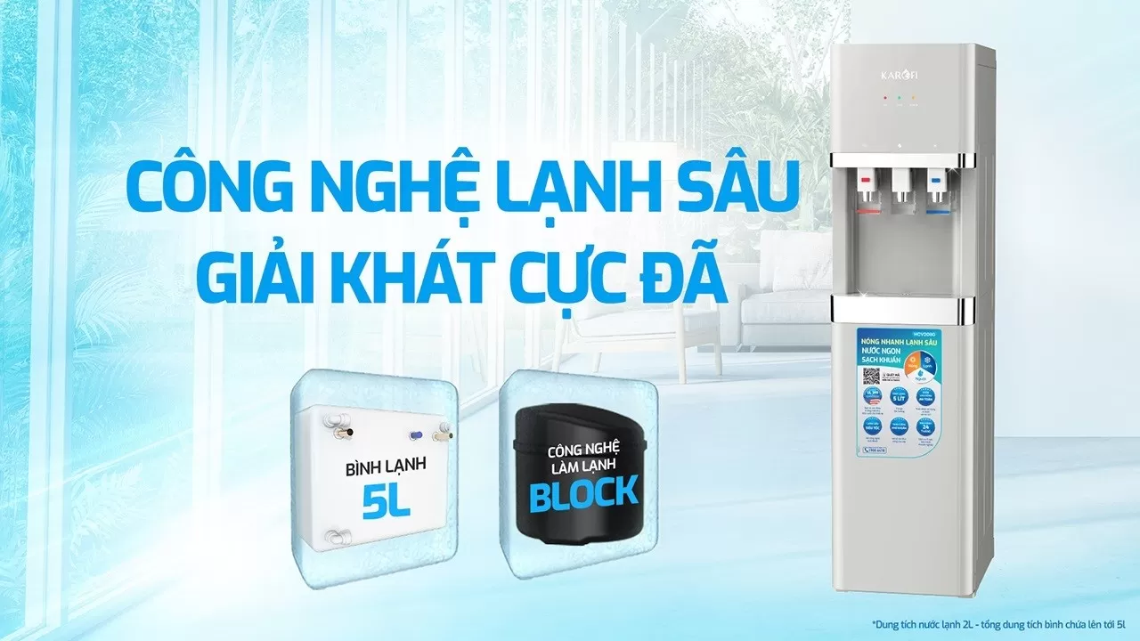 Cây nước nóng lạnh cho trường học – nên chọn loại nào?