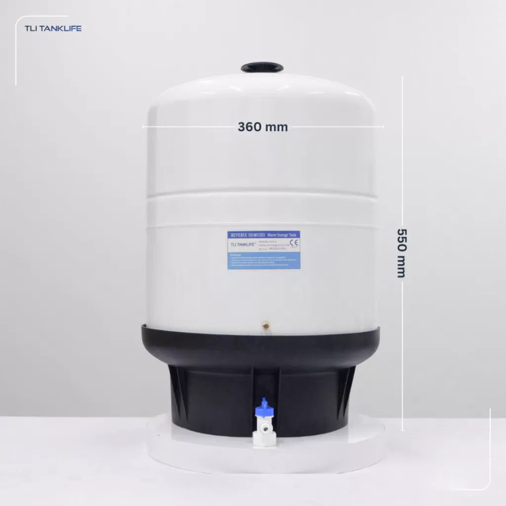 Bình áp thép Tanklife TL-11G 30L cho máy lọc nước RO