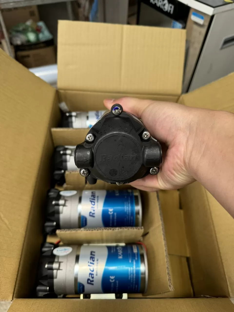 Bơm máy lọc nước Karofi