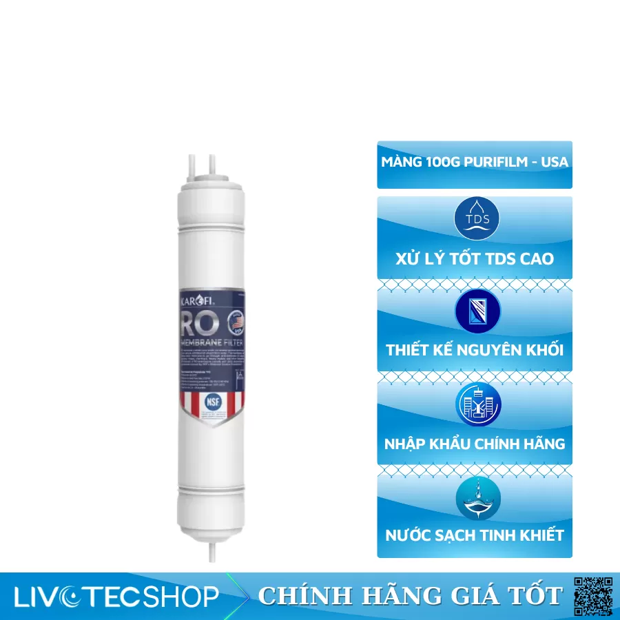 Màng RO Karofi 100GPD Purifim - USA