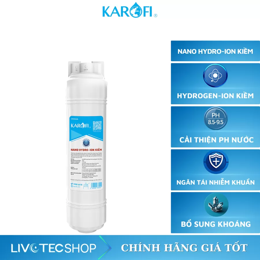 Lõi chức năng thay nhanh Karofi Nano Hydro-ion Kiềm