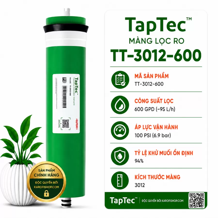 Màng Ro DuPont TapTec TT-3012-600