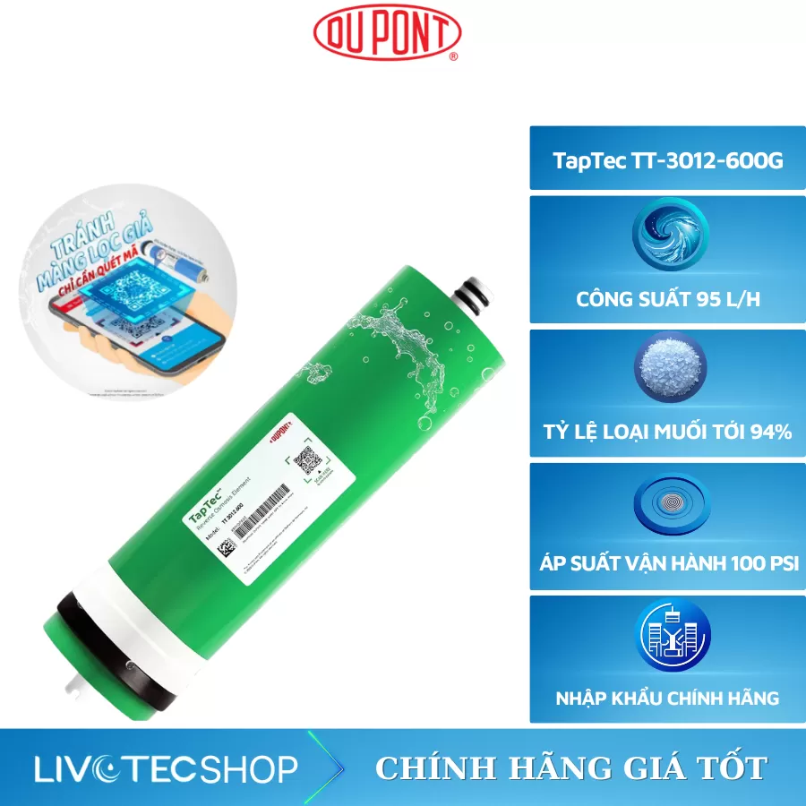 Màng Ro DuPont TapTec TT-3012-600G