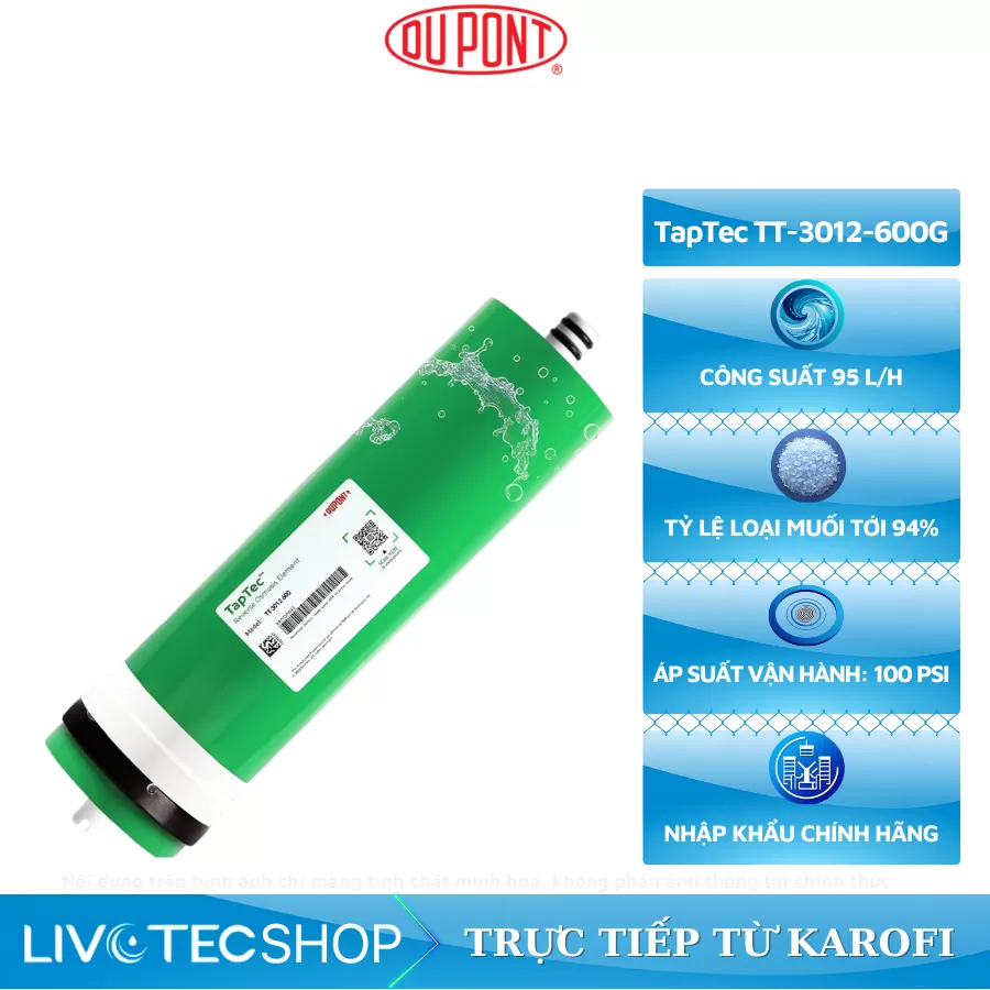 Màng Ro DuPont TapTec TT-3012-600G