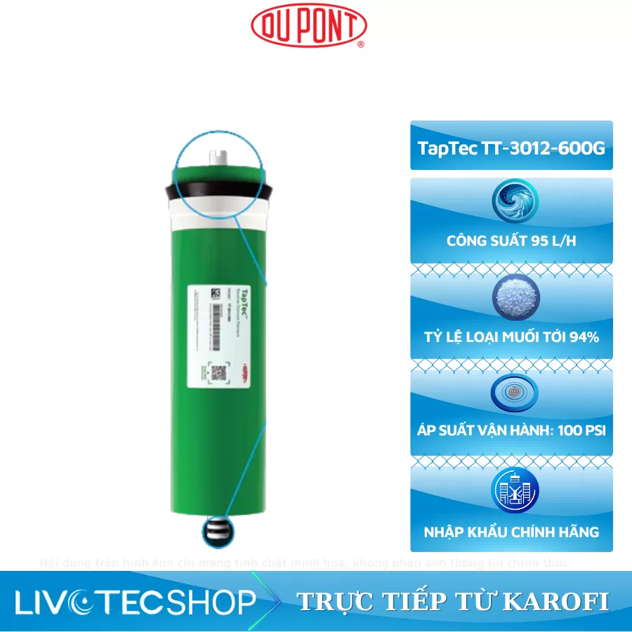 Màng Ro DuPont TapTec TT-3012-600G