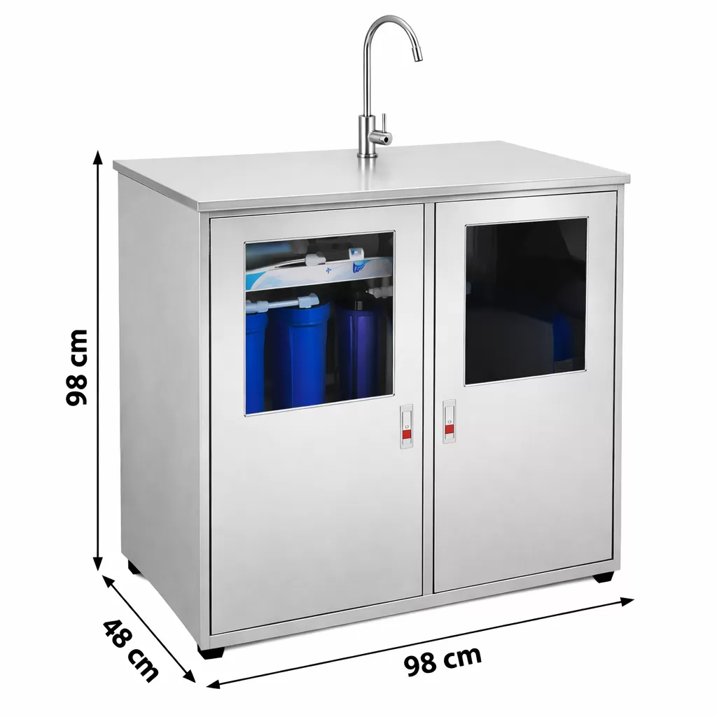 Vỏ tủ inox máy lọc nước công nghiệp